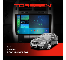 Штатная магнитола 2K Torssen Kia Cerato 2005 universal FL9 4+64Gb 4G Carplay DSP