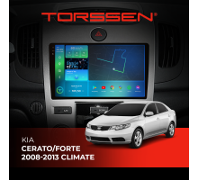 Штатна магнітола Torssen 2K Kia Cerato/Forte 08-13 F9332 4G Carplay DSP climate