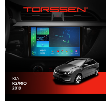 Штатная магнитола Torssen 2K Kia K2/Rio 19- F9464 4G Carplay DSP