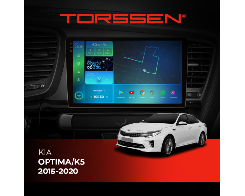 Штатна магнітола Torssen 2K DTS Kia Optima/K5 2011-2015 F9432 4G Carplay DSP