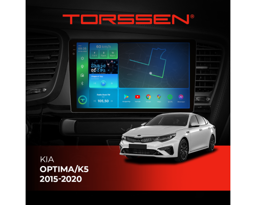 Штатна магнітола Torssen 2K DTS Kia Optima/K5 2015-2020 F10432 4G Carplay DSP