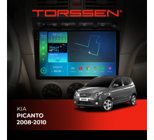 Штатная магнитола Torssen 2K Kia Picanto 2008-2010 F9464 4G Carplay DSP