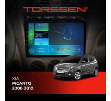 Штатная магнитола Torssen Kia Picanto 2008-2010 F9464 4G Carplay DSP