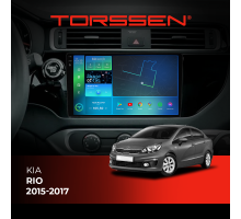 Штатная магнитола Torssen 2K Kia Rio 2015-2017 F9464 4G Carplay DSP