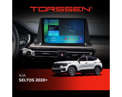 Штатная магнитола Torssen 2K Kia Seltos 2020+ F9464 4G Carplay DSP