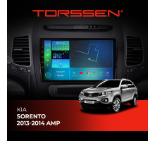 Штатна магнітола Torssen Kia Sorento 2013-2014 amp F9464 4G Carplay DSP