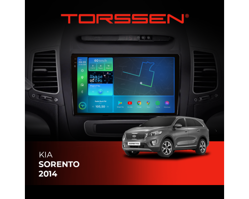 Штатна магнітола Torssen 2K DTS Kia Sorento 2014+ F10432 4G Carplay DSP