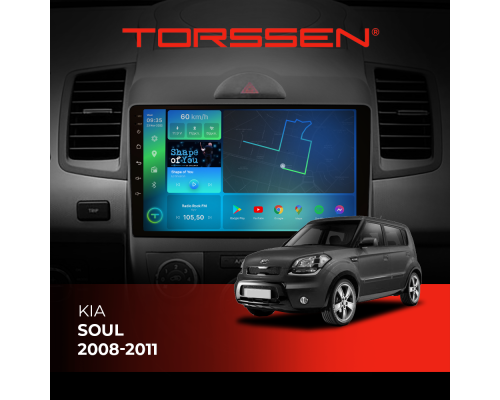 Штатная магнитола Torssen Kia Soul 08-11 F9464 4G