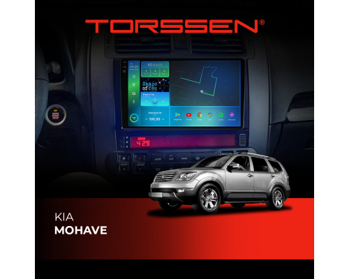 Штатная магнитола Torssen 2K Kia Mohave F9464 4G Carplay DSP