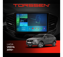 Штатна магнітола Torssen 2K DTS Lada Vesta 15+ F9432 4G Carplay DSP