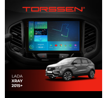 Штатна магнітола Torssen 2K DTS Lada XRAY 15+ F9432 4G Carplay DSP