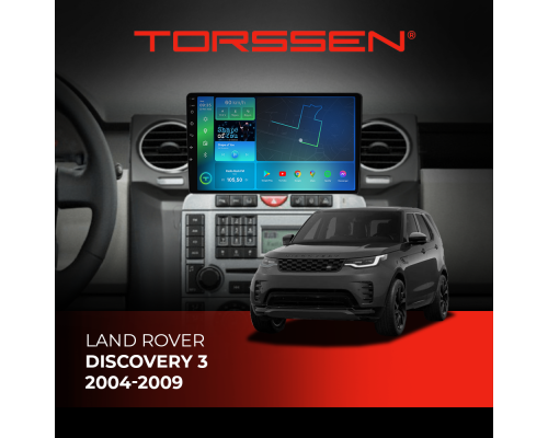 Штатная магнитола Torssen Land Rover Discovery 3 04-09 F9464 4G Carplay DSP