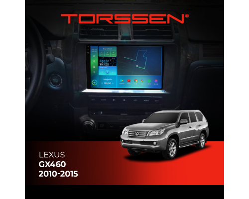 Штатная магнитола 2K Torssen Lexus GX460 2010-2015 FL10 4+64Gb 4G Carplay DSP