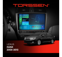 Штатна магнітола Torssen 2K DTS Lexus IS250 05-13 F10432 4G Carplay DSP