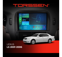 Штатна магнітола Torssen 2K DTS Lexus LS 01-06 F9432 4G Carplay DSP