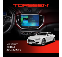 Штатная магнитола Torssen Maserati Ghibli 2013-2016 F9464 4G Carplay DSP