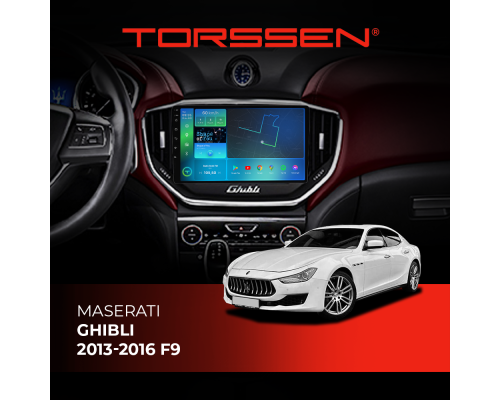 Штатная магнитола Torssen Maserati Ghibli 2013-2016 F96128 4G Carplay DSP