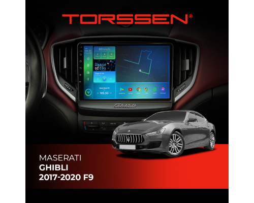 Штатная магнитола Torssen Maserati Ghibli 2017-2020 F96128 4G Carplay DSP