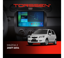 Штатная магнитола Torssen 2K Mazda 2 07-14 F9464 4G Carplay DSP