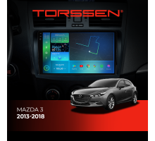 Штатная магнитола Torssen 2K Mazda 3 13-18 F9464 4G Carplay DSP