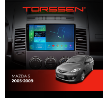 Штатна магнітола Torssen 2K DTS Mazda 5 05-09 F9432 4G Carplay DSP