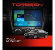 Штатная магнитола Torssen 2K Mazda 6GG 02-07 F9332 4G Carplay DSP