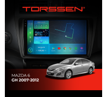 Штатная магнитола Torssen 2K Mazda 6GH 2007-2012 F9464 4G Carplay DSP