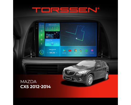 Штатна магнітола Torssen 2K Mazda CX5 2012-2014 F10432 4G Carplay DSP