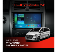 Штатна магнітола Torssen Mercedes Vito, Viano, Sprinter, Crafter F9464 4G