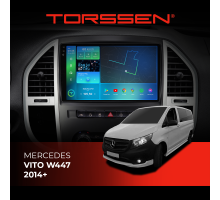 Штатна магнітола Torssen 2K Mercedes Vito W447 2014+ F10432 4G Carplay DSP