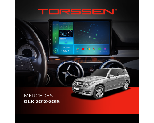 Штатная магнитола Torssen Mercedes GLK 2012-2015 F9464 4G Carplay DSP