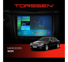 Штатная магнитола Torssen 2K Mercedes W211 F9464 4G Carplay DSP