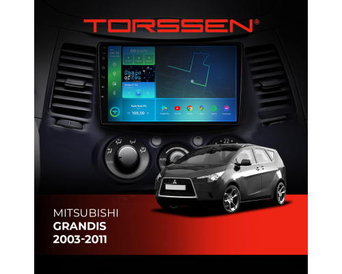 Штатная магнитола Torssen Mitsubishi Grandis 03-11 F96128 4G Carplay DSP