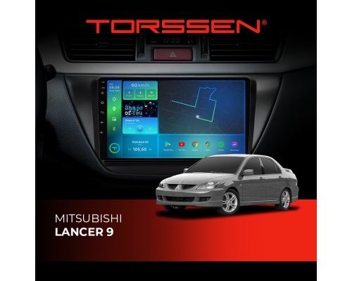 Штатная магнитола Torssen Mitsubishi Lancer 9 F96128 4G Carplay DSP