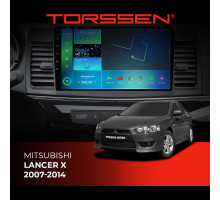 Штатна магнітола Torssen Mitsubishi Lancer X 2007-2014 F10464 4G