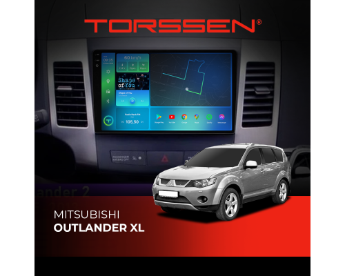 Штатная магнитола Torssen 2K Mitsubishi Outlander XL F9464 4G Carplay DSP