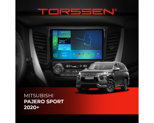 Штатная магнитола Torssen 2K Mitsubishi Pajero Sport 2020+ F96128 4G Carplay DSP