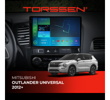 Штатна магнітола Torssen 2K DTS Mitsubishi Outlander universal 2012+ F9432 4G Carplay DSP