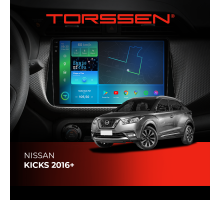 Штатна магнітола Torssen 2K Nissan Kicks 2016+ F10432 4G Carplay DSP