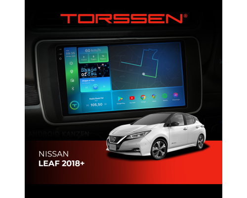 Штатна магнітола Torssen 2K Nissan Leaf 2018+ F9432 4G Carplay DSP