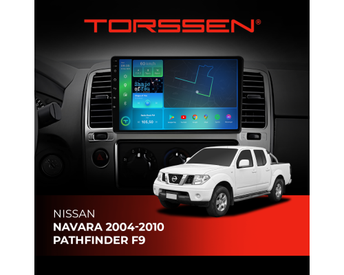 Штатная магнитола Torssen Nissan Navara 04-10/Pathfinder R51 F96128 4G Carplay DSP