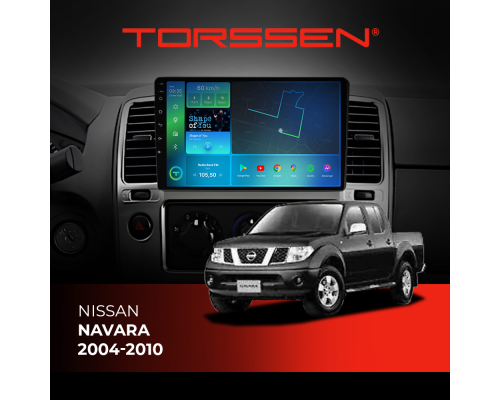 Штатная магнитола Torssen Nissan Navara 04-10 F9464 4G Carplay DSP