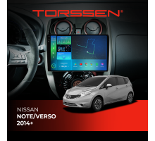 Штатна магнітола Torssen 2K DTS Nissan Note/Verso 2014+ F10432 4G Carplay DSP