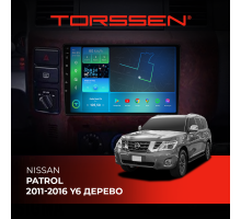 Штатная магнитола Torssen Nissan Patrol 11-16 Y6 дерево F9464 4G Carplay DSP