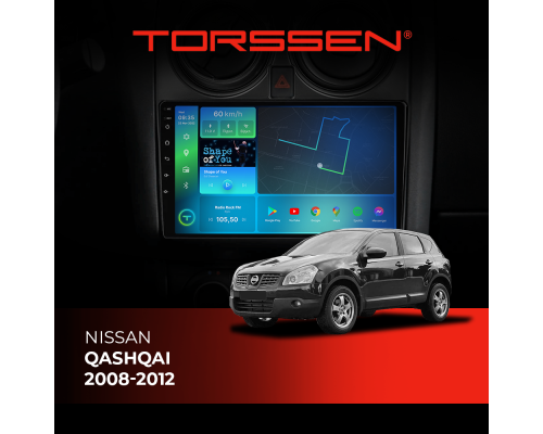 Штатная магнитола Torssen Nissan Qashqai 08-12 F9464 4G