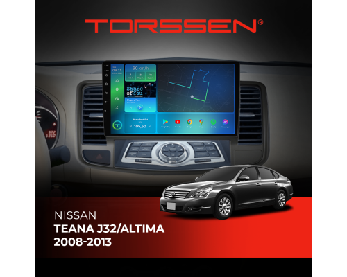 Штатная магнитола Torssen Nissan Teana J32/Altima 08-13 NF10 Carplay