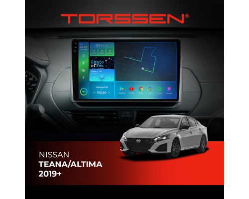 Штатна магнітола Torssen 2K Nissan Teana/Altima 19+ F10332 4G Carplay DSP