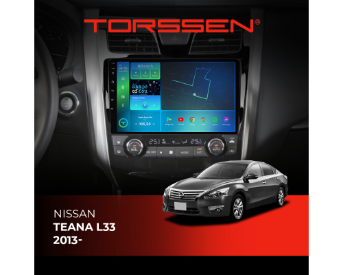 Штатна магнітола Torssen Nissan Teana L33 2013- F10332 4G Carplay