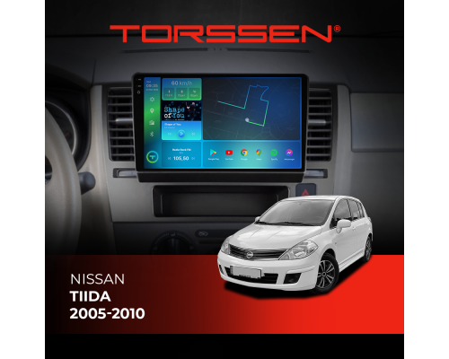 Штатна магнітола Torssen 2K Nissan Tiida 05-10 F10432 4G Carplay DSP