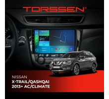 Штатная магнитола Torssen Nissan Xtrail/Qashqai 2013+ AC/Climate  NF10 Carplay